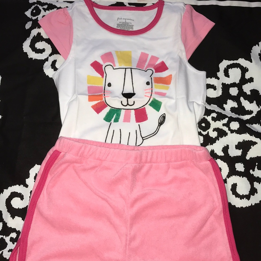 Lion short set